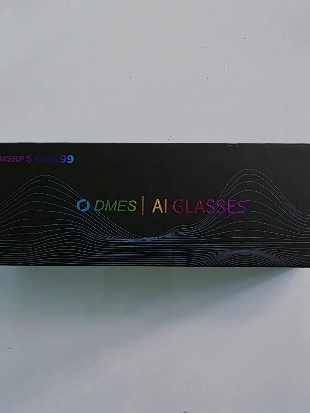 NIB AI Glasses - Black Smart Glasses with Transition Lenses